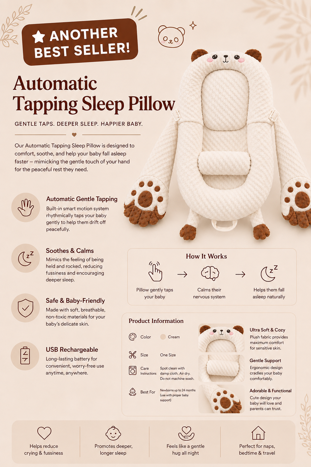 Tapping Sleeping Snuggler